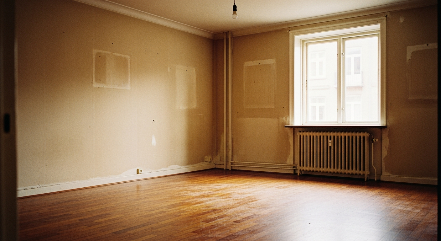 Lejlighed før renovering